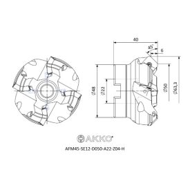 AFM45-SE12-D050-A22-Z04-H Maró Fej