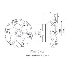 AFM45-SE12-D080-A27-Z06-H Maró Fej